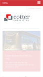 Mobile Screenshot of cotterconsulting.com